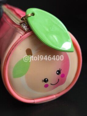 Too Faced Peach Cosmetic Bag